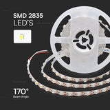 V-Tac Banda LED BANDA LED SM2835 24V 16.5W/M 4000K IP20 5M