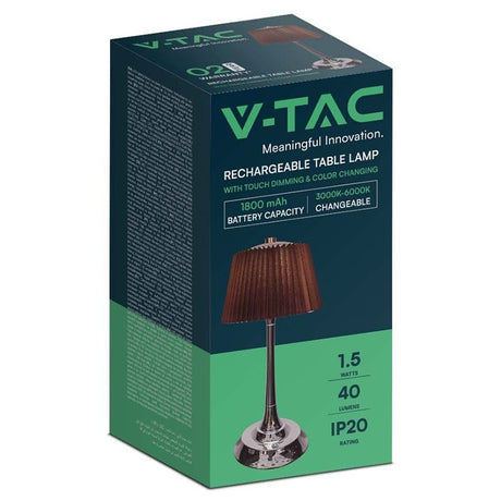 V-Tac Lampa LED LAMPA LED MASA 1.5W 3IN1 DIMABIL - MARO
