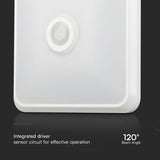 V-Tac Plafoniera LED PLAFONIERA LED 12W IP20 SENZOR DE MISCARE 3IN1 - ALB
