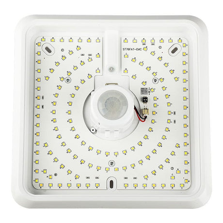 V-Tac Plafoniera LED PLAFONIERA LED 12W IP20 SENZOR DE MISCARE 3IN1 - ALB
