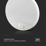 V-Tac Plafoniera LED PLAFONIERA LED 15W IP20 SENZOR DE MISCARE 3IN1 - ALB