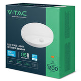 V-Tac Plafoniera LED PLAFONIERA LED 15W IP20 SENZOR DE MISCARE 3IN1 - ALB