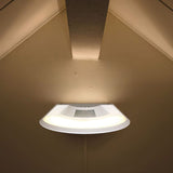 V-Tac Lampa LED LAMPA PERETE LED 10W IP54 SENZOR DE MISCARE 3IN1 - ALB