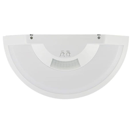 V-Tac Lampa LED LAMPA PERETE LED 10W IP54 SENZOR DE MISCARE 3IN1 - ALB