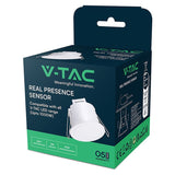 V-Tac SENZOR PREZENTA ACOPERIRE 3M 1000W IP65 - ALB