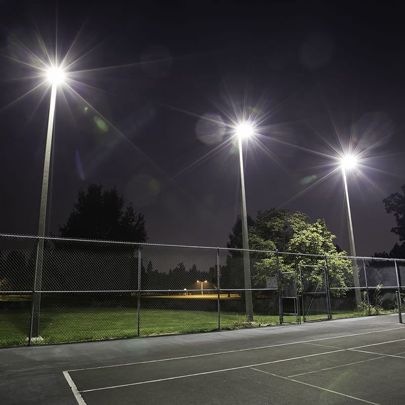 V-Tac Reflector LED REFLECTOR LED SMD 100W 4000K IP65 CABLU 1M CIP SAMSUNG - NEGRU/GRI