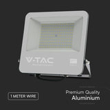 V-Tac Reflector LED REFLECTOR LED SMD 100W 4000K IP65 CABLU 1M CIP SAMSUNG - NEGRU/GRI