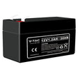 V-Tac ACUMULATOR GEL PLUMB 12V 1.2AH 97X43X57MM