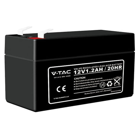 V-Tac ACUMULATOR GEL PLUMB 12V 1.2AH 97X43X57MM