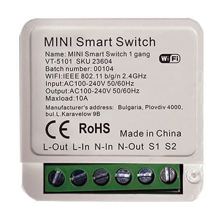 V-Tac MINI INTRERUPATOR SMART MAX 150W