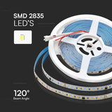 V-Tac Banda LED BANDA LED SMD2835 RUNNING 10W/M 24V IP20 4000K 10M