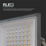 V-Tac Reflector LED REFLECTOR LED SMD 30W 3IN1 IP65 CABLU - GRI