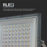 V-Tac Reflector LED REFLECTOR LED SMD 50W 3IN1 IP65 CABLU - GRI