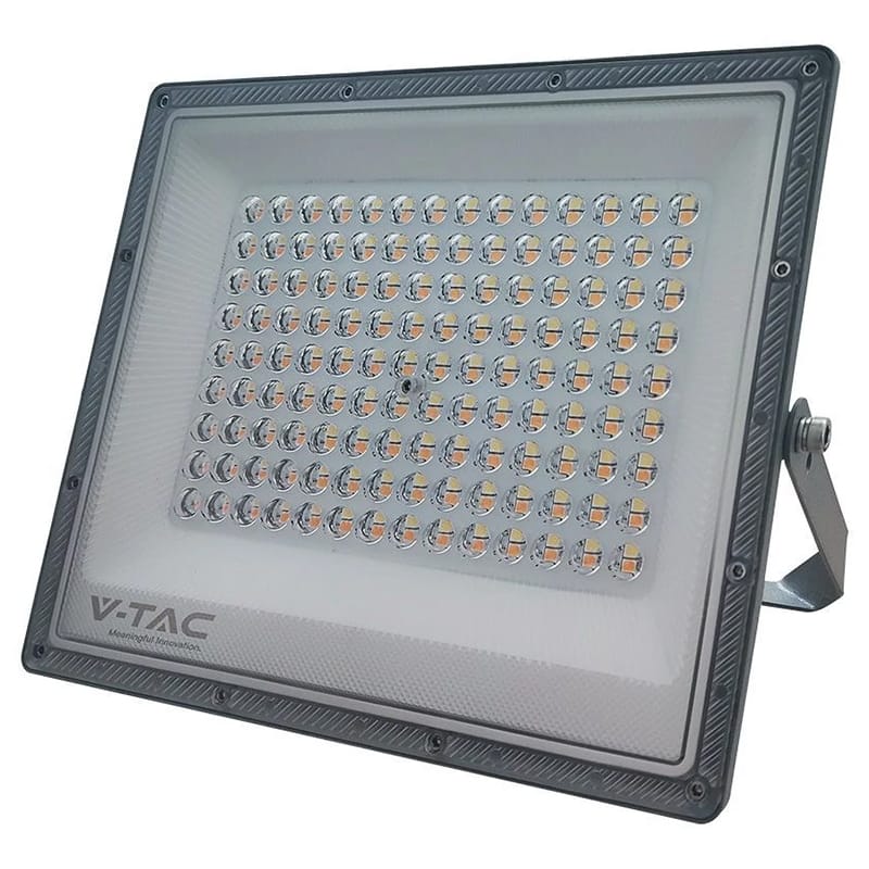 V-Tac Reflector LED REFLECTOR LED SMD 100W 3IN1 IP65 CABLU - GRI
