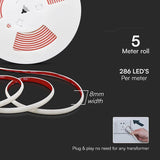 V-Tac Banda LED BANDA LED COB 12.5W/M 220-240V IP65 3000K ROLA 5M