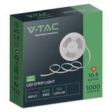V-Tac Banda LED BANDA LED SMD 2835 10.5W/M 220-240V IP65 6500K ROLA 10M