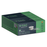 V-Tac Banda LED Bandă LED V-Tac SMD2835 10.5W/m 220-240V IP65 6500K Alb Rece, Rola 50 m, 1000 lm/m, 8 mm