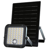 V-Tac Reflector LED Reflector LED Solar V-Tac 10W 1500lm IP65 cu Baterie 3600mAh, 4000K+6000K, Negru