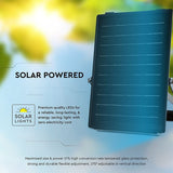V-Tac Reflector LED Reflector LED Solar V-Tac 10W 1500lm IP65 cu Baterie 3600mAh, 4000K+6000K, Negru