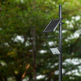 V-Tac Reflector LED Reflector LED Solar V-Tac 10W 1500lm IP65 cu Baterie 3600mAh, 4000K+6000K, Negru