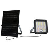 V-Tac Reflector LED Reflector LED Solar V-Tac 10W 1500lm IP65 cu Baterie 3600mAh, 4000K+6000K, Negru
