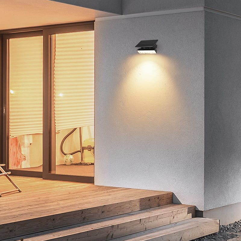 V-Tac Lampa LED LAMPA LED SOLARA 0.9W 3000K 2IN1 MONTAJ PERETE + TARUS GRADINA IP65