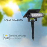 V-Tac Lampa LED LAMPA LED SOLARA 0.9W 3000K 2IN1 MONTAJ PERETE + TARUS GRADINA IP65