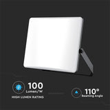 V-Tac Reflector LED REFLECTOR LED SMD 50W 3IN1 IP65 CABLU - NEGRU