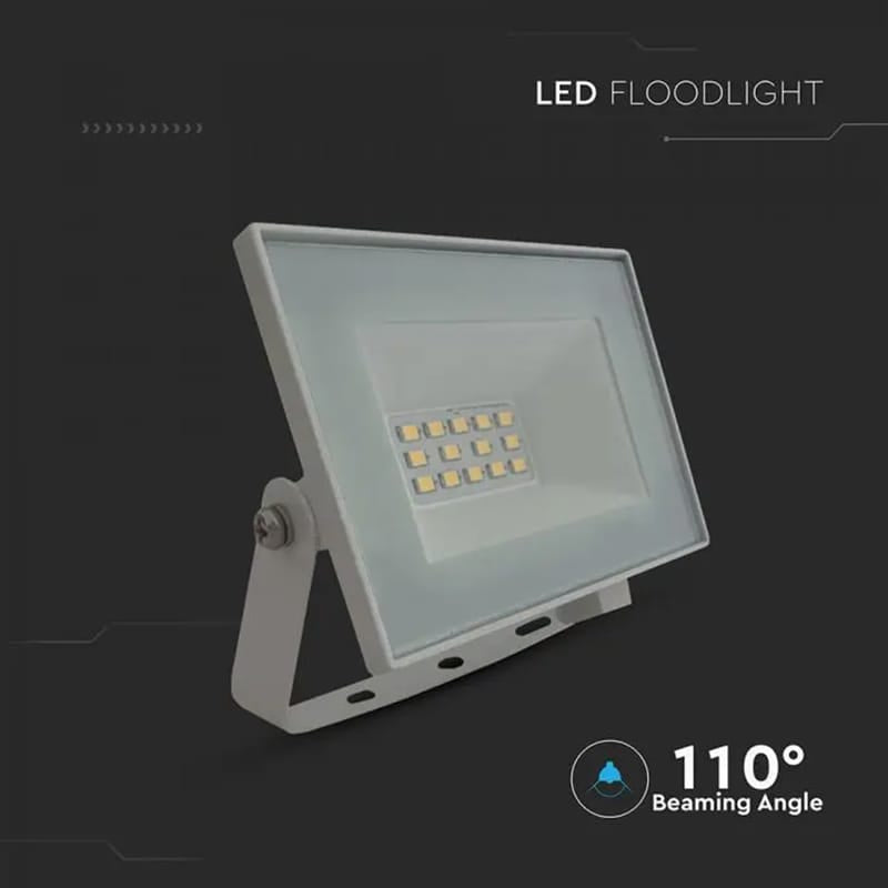 V-Tac Reflector LED REFLECTOR LED SMD 10W 6500K IP65 - ALB