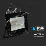V-Tac Reflector LED REFLECTOR LED SMD 10W 6500K IP65 - NEGRU