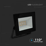 V-Tac Reflector LED REFLECTOR LED SMD 10W 6500K IP65 - NEGRU