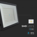 V-Tac Reflector LED REFLECTOR LED SMD 100W 6400K IP65 - NEGRU