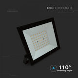 V-Tac Reflector LED REFLECTOR LED SMD 50W 6500K IP65 - NEGRU