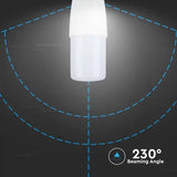 V-Tac Bec LED BEC LED T37 E14 7.5W 3000K ALB CALD