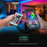 V-Tac KIT BANDA LED NEONFLEX MAGIC RGB 5M