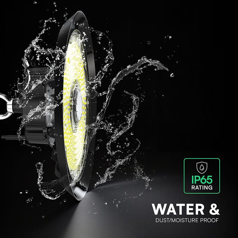 V-Tac Corp iluminat Corp Iluminat Industrial LED Highbay UFO V-Tac 100W 15500lm 4000K Alb Natural IP65 Cip CREE Aluminiu Negru