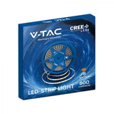 V-Tac Banda LED Banda LED V-Tac SKU-240826 | 5mm, 8W/m, 24V, 6500K, 10m, CIP CREE