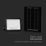 V-Tac Panou solar Reflector Solar V-Tac SKU-24083 | 100W, 1200LM, 7in1, Negru