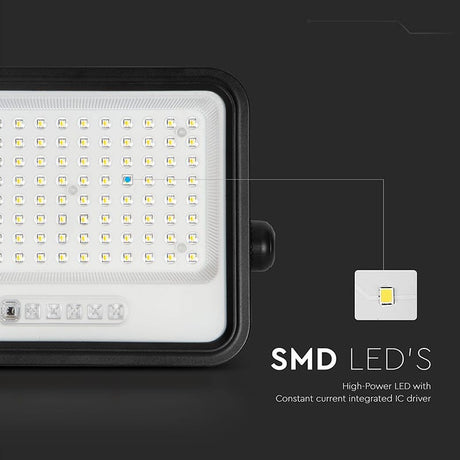 V-Tac Proiector LED Proiector LED Solar V-Tac SKU-24084 | 200W, 2000-8000K, Dimabil, IP65