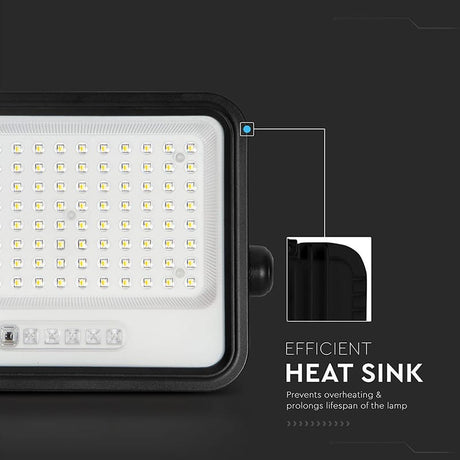 V-Tac Proiector LED Proiector LED Solar V-Tac SKU-24084 | 200W, 2000-8000K, Dimabil, IP65