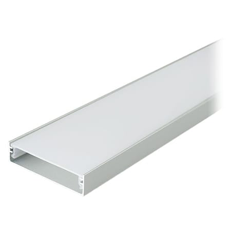 V-Tac Accesorii lumini scena Profil Aluminiu V-Tac SKU-24100 | Banda LED, 2m, 40x10mm, Argintiu