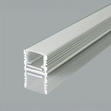 V-Tac Accesorii lumini scena Profil Aluminiu V-Tac SKU-24104 | Banda LED, 2m, 17x14mm, Argintiu