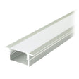 V-Tac Accesorii lumini scena Profil Aluminiu V-Tac SKU-24106 | Banda LED, 2m, 17x10mm, Argintiu