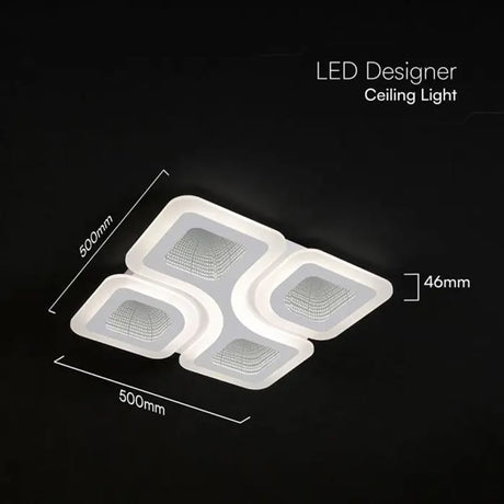 V-Tac Plafoniera LED Plafoniera LED V-Tac SKU-24174 | 70W, 3in1, Dimabila, 5600lm, 500x500mm