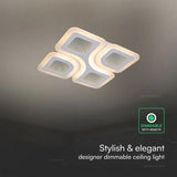 V-Tac Plafoniera LED Plafoniera LED V-Tac SKU-24174 | 70W, 3in1, Dimabila, 5600lm, 500x500mm