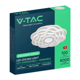 V-Tac Plafoniera LED Plafoniera LED V-Tac SKU-24175 | 100W, 8000lm, 3 CCT, Dimabila, IP20