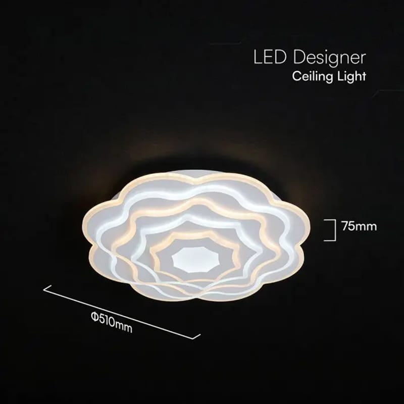 V-Tac Plafoniera LED Plafoniera LED V-Tac SKU-24175 | 100W, 8000lm, 3 CCT, Dimabila, IP20