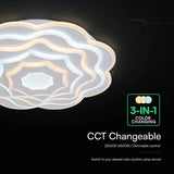 V-Tac Plafoniera LED Plafoniera LED V-Tac SKU-24175 | 100W, 8000lm, 3 CCT, Dimabila, IP20