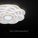 V-Tac Plafoniera LED Plafoniera LED V-Tac SKU-24175 | 100W, 8000lm, 3 CCT, Dimabila, IP20