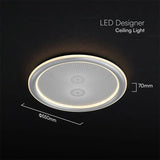 V-Tac Plafoniera LED Plafoniera LED V-Tac SKU-24182 | 50W, 3in1 Dimabila, 4000lm, Telecomanda